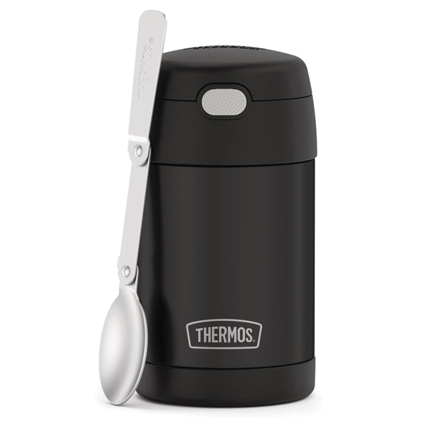 16OZ FNTNR FD JAR BLK